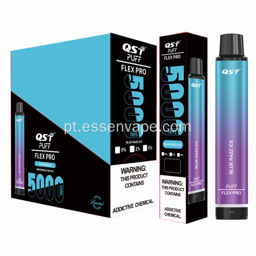 Alemanha QST 5000 Puffs Kits de vape descartáveis